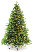 Albero Di Natale Luminoso Led Bianco Cald Abetone Grenn-1