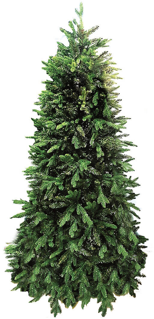 Albero di Natale Artificiale Pino Fresh Three Slim Verde Varie Misure prezzo