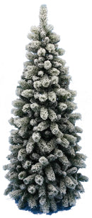 Albero Di Natale Innevato Cortina New Top Slim-1