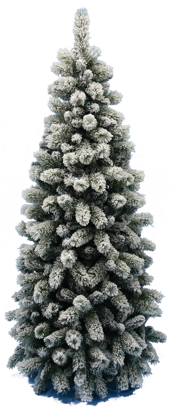 Albero Di Natale Innevato Cortina New Top Slim acquista