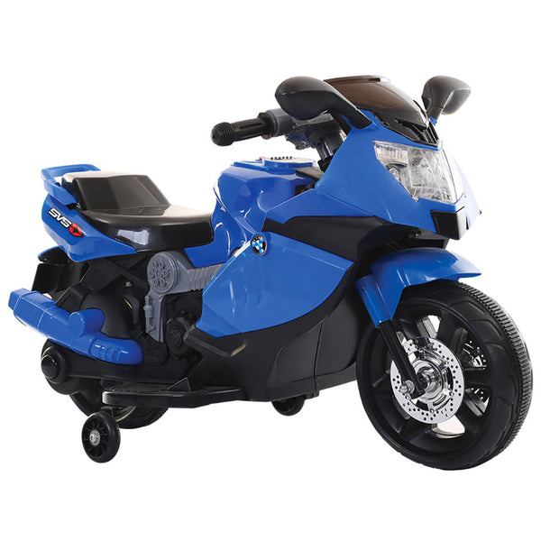 Moto Motocicletta Elettrica per Bambini 6V Kidfun Sportiva Blu acquista