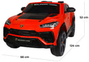 Macchina Elettrica per Bambini 12V Lamborghini Urus ST-X Rosso-3