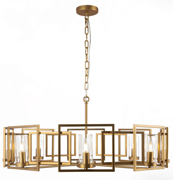 Lampada pendente House in Metallo Bowi Oro online