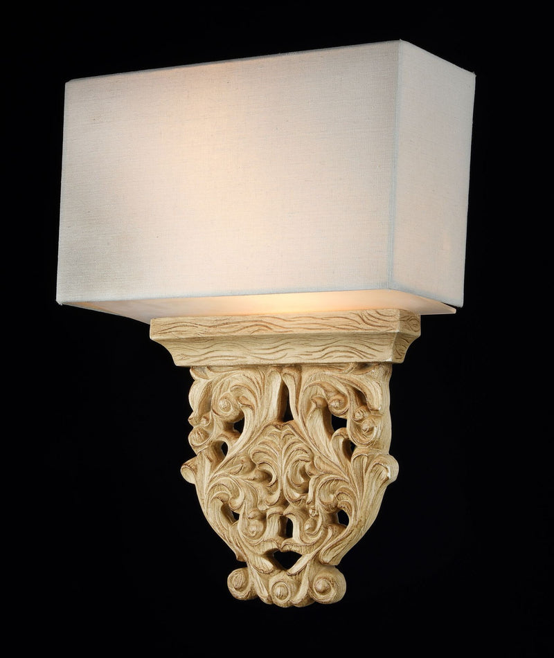 Lampada da parete House in Metallo Albero Beige-2