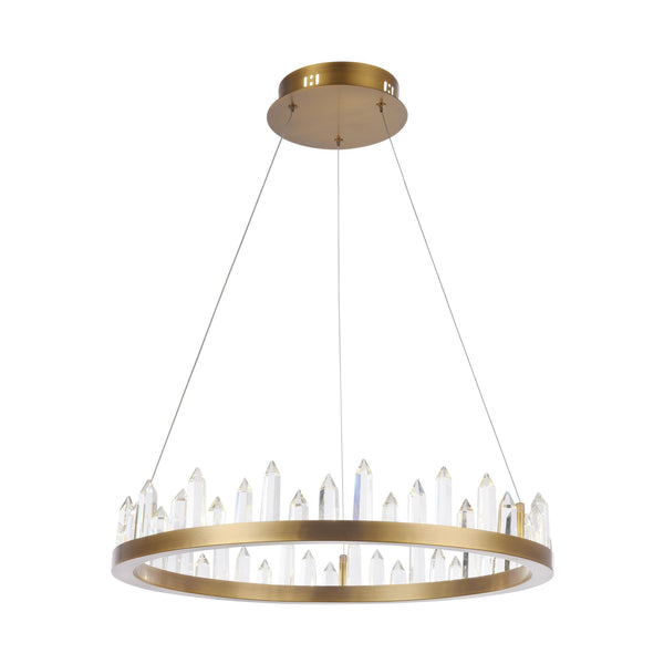 Lampada pendente Modern in Metallo Gletscher Ottone online