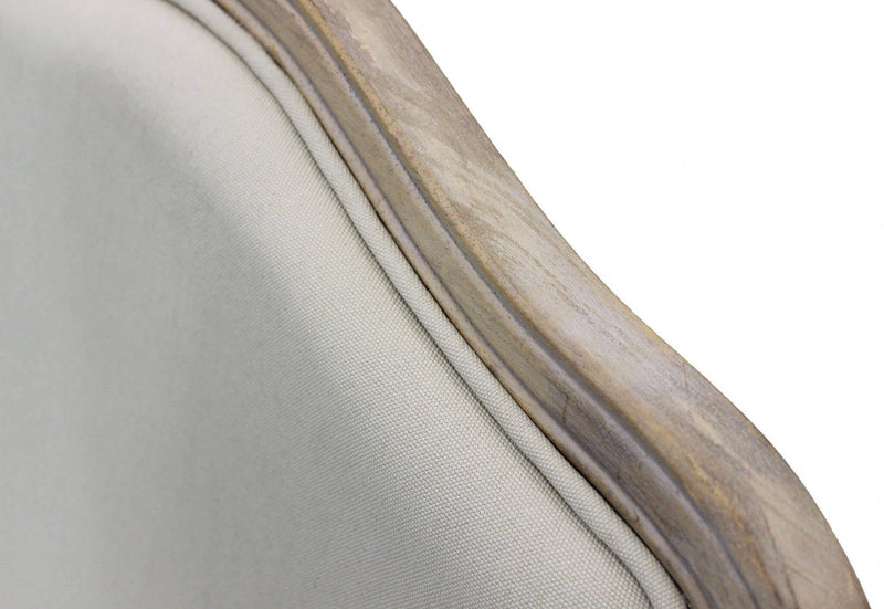 Poltrona Christy in Tessuto 64x72x92 h cm in Legno Beige-5