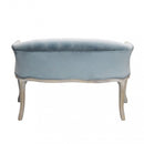 Divano Coleman 107x61x70 h cm in Velluto Grigio-5