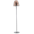 Lampada da terra Vetro Galvanico Cromo Bronzo Metallo Piantana Moderna E27 Ambiente I-ARES-PT1-1