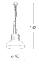 Sospensione Elegante Vetro Decorato Cristalli K9 Lampadario Moderno G9 Ambiente I-DANZA/S42-4