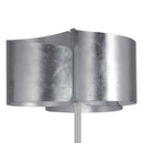 Piantana lampada da terra Moderna Alluminio Vetro Silver Interno E27 Ambiente I-IMAGINE-PT-2