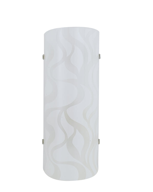 prezzo Applique Moderna Disegno Onde Vetro Bianco Lampada da Parete Led 8 watt Luce Naturale