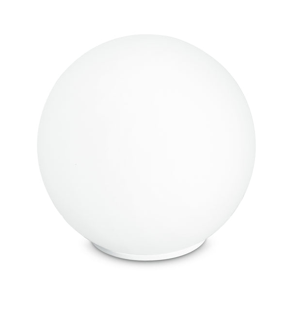 prezzo Lumetto Sferico Vetro Bianco Lampada da Tavolo Moderno E27