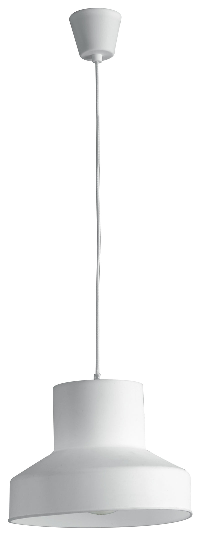 Sospensione Silicone Bianco Lampadario Moderno E27 Ambiente I-LENNON/S1-1