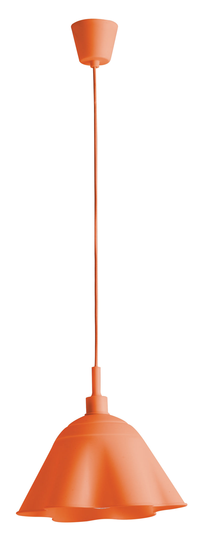 Sospensione Silicone Morbido Arancione Lampadario Moderno E27 Ambiente I-MONROE/S1 ARA-1