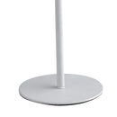 Lumetto Moderno Metallo Bianco Silver Anelli Orientabili Lampada da Tavolo E14 Ambiente I-OLYMPIC-L-3