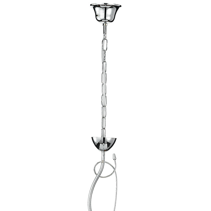 Lampadario Cromato diffusori Sferici Vetro Classico E14 Ambiente I-OPERA/3 CR-2