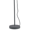 Lampada da Terra Orientabile Metallo Grigio Piantana Interno Moderno E27 Ambiente I-PEOPLE-PT GR-2