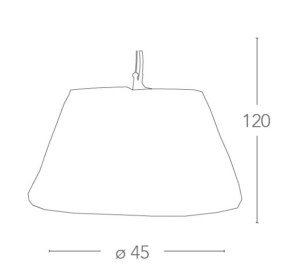 Lampadario Sospeso Gabbia Fili Alluminio Interno Moderno E27 Ambiente I-SPRIZ/S45VER-3