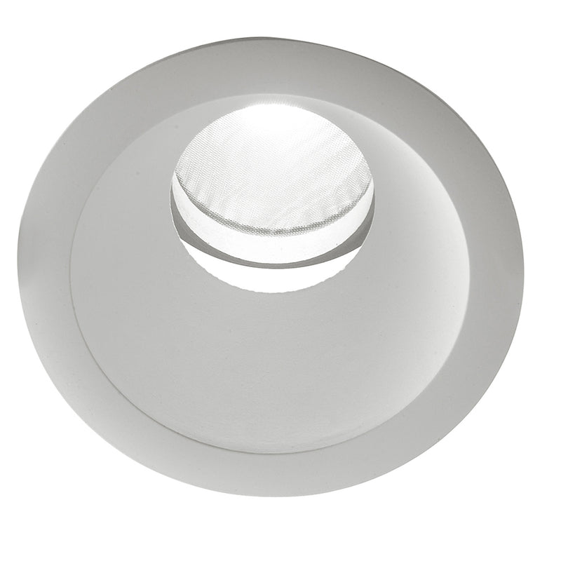 Faretto a Incasso Tondo Bianco Controsoffitto Led 10 watt Luce Naturale Intec INC-ELITE-1X10M-1