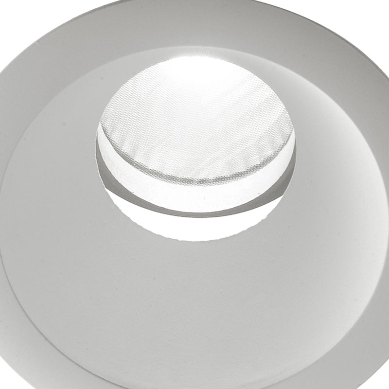 Faretto Bianco Tondo Incasso Controsoffittatura Led 20 watt Luce Naturale Intec INC-ELITE-1X20M-2