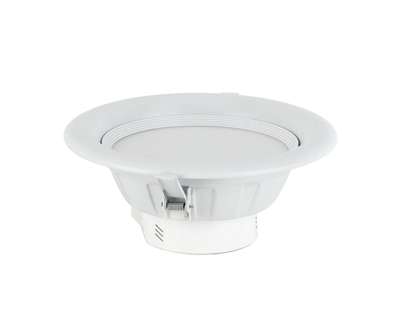 Faretto a Incasso Bianco Tondo Alluminio Controsoffitto Led 30 watt 4000 kelvin Intec INC-EXIGE-30W-1