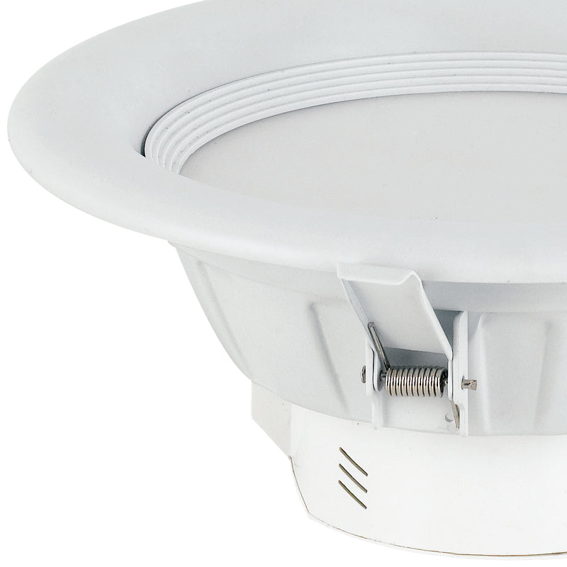 Faretto a Incasso Bianco Tondo Alluminio Controsoffitto Led 30 watt 4000 kelvin Intec INC-EXIGE-30W-2