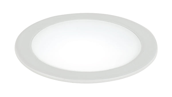 Kit 3 Faretti a Incasso Tondi Alluminio Bianco Led 10 watt Luce Naturale online