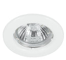 Kit 3 Faretti a Incasso Metallo Nikel Tondi Soffitto Ribassato Led 18 watt Luce Calda Intec INC-MATRIX-LEDF3-1