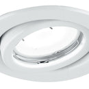 Kit 3 Faretti Orientabili Metallo Bianco Incasso Controsoffitto Led 18 watt Luce Calda Intec INC-MATRIX-LEDM3-2