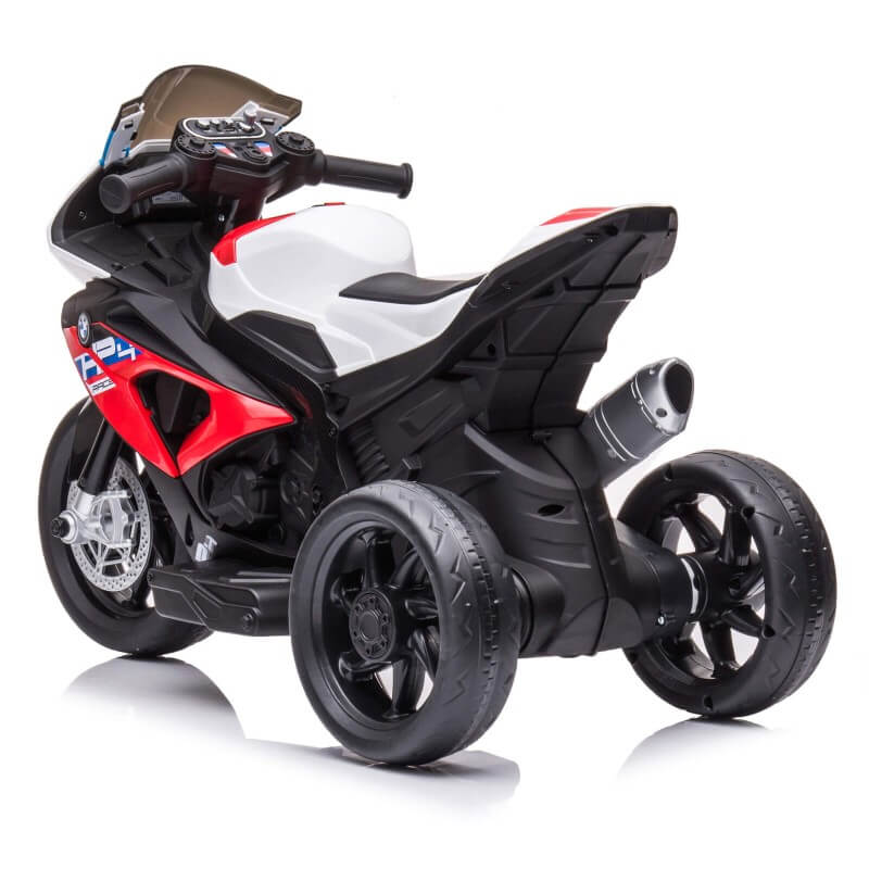 Moto Elettrica per Bambini 12V BMW HP4 Sport 3R Rossa-3