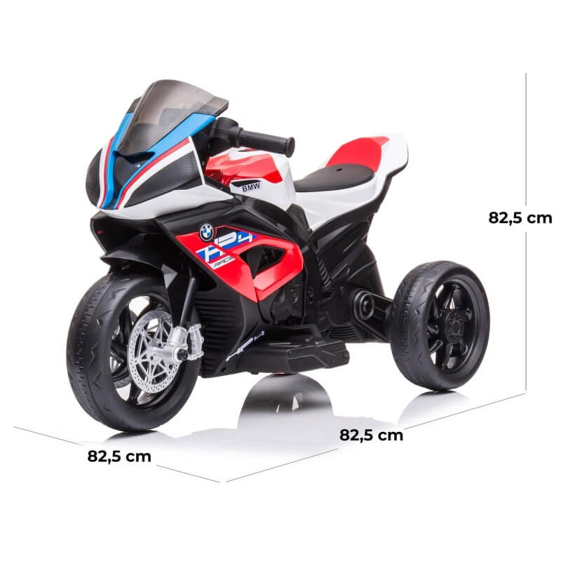 Moto Elettrica per Bambini 12V BMW HP4 Sport 3R Rossa-5