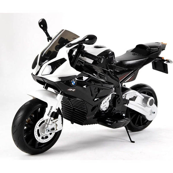 sconto Moto Elettrica per Bambini 12V con Licenza BMW S1000RR Nera