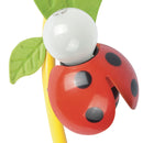 Applique Coccinella struttura Metallo Lampada da Parete Cameretta E14 Ambiente K-COCCINELLE/AP1-2