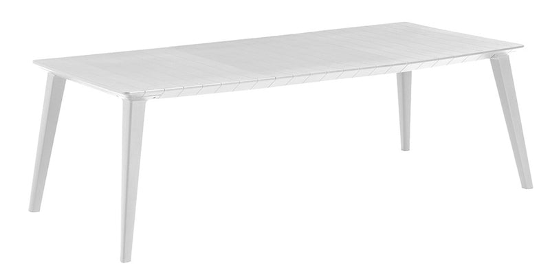 Tavolo da Giardino 235x98x74 cm in Resina Keter Lima 240 Bianco-1