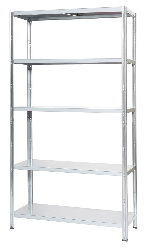 prezzo Scaffale in Metallo 5 Ripiani 100x40x187 cm Bianco