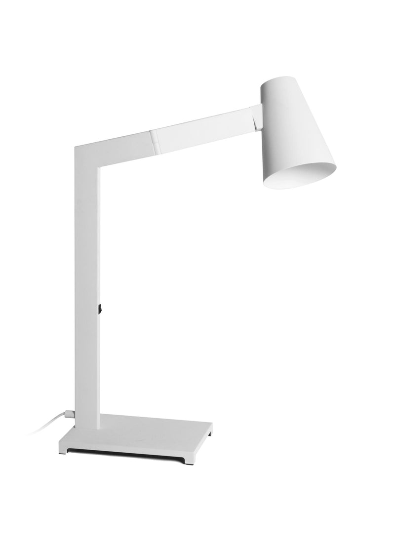 Lampada da Tavolo 42x15xH60,5 cm in Metallo Kobi Bianco-1