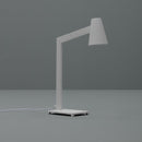 Lampada da Tavolo 42x15xH60,5 cm in Metallo Kobi Bianco-2