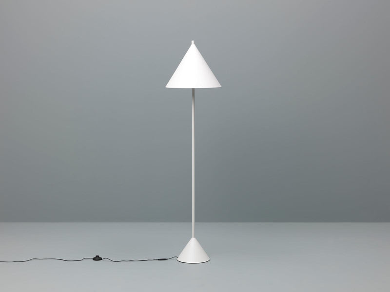 Lampada da Terra Ø40xH156 cm in Metallo Indi Bianco – acquista su