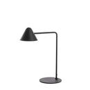 Lampada da Tavolo a LED 20x37,5xH48,5 cm in Metallo e Marmo Antares Nero-1