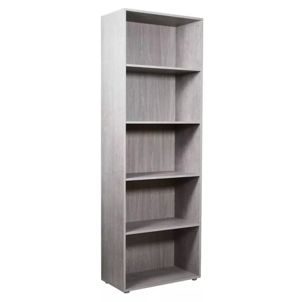 online Libreria 5 Ripiani 68,8x35,3x200,6 cm in Truciolare Nobilitato Cemento