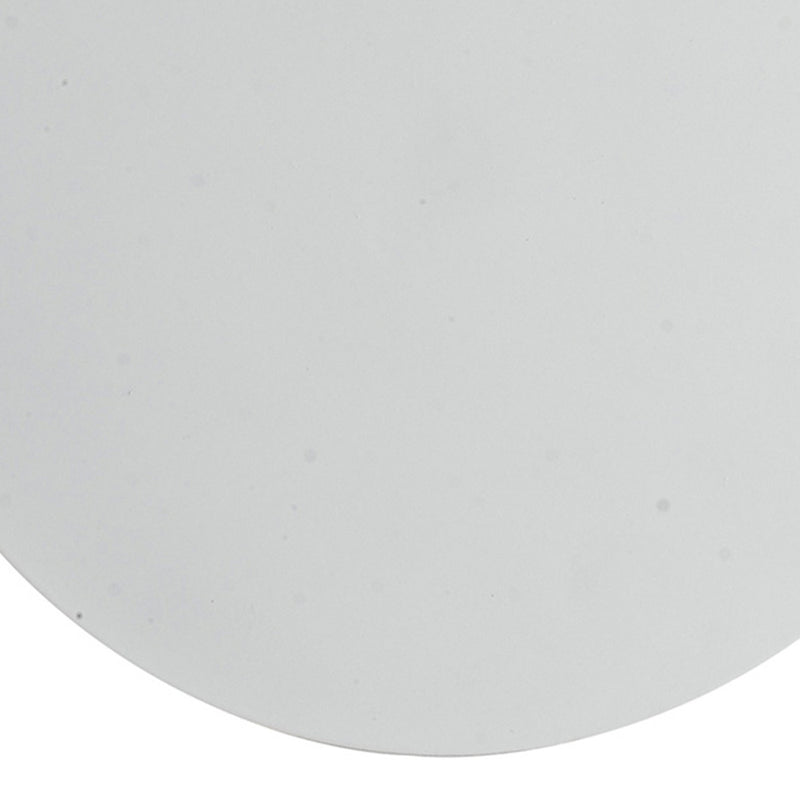 Applique Tonda Metallo Bianco Lampada da Parete Led 11 watt Luce Naturale Ambiente LED-ECLISSE/AP30-2