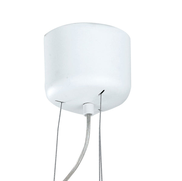 acquista Sospensione Circolare Bianco Oro Alluminio Lampadario Moderno Led 40 watt Luce Calda