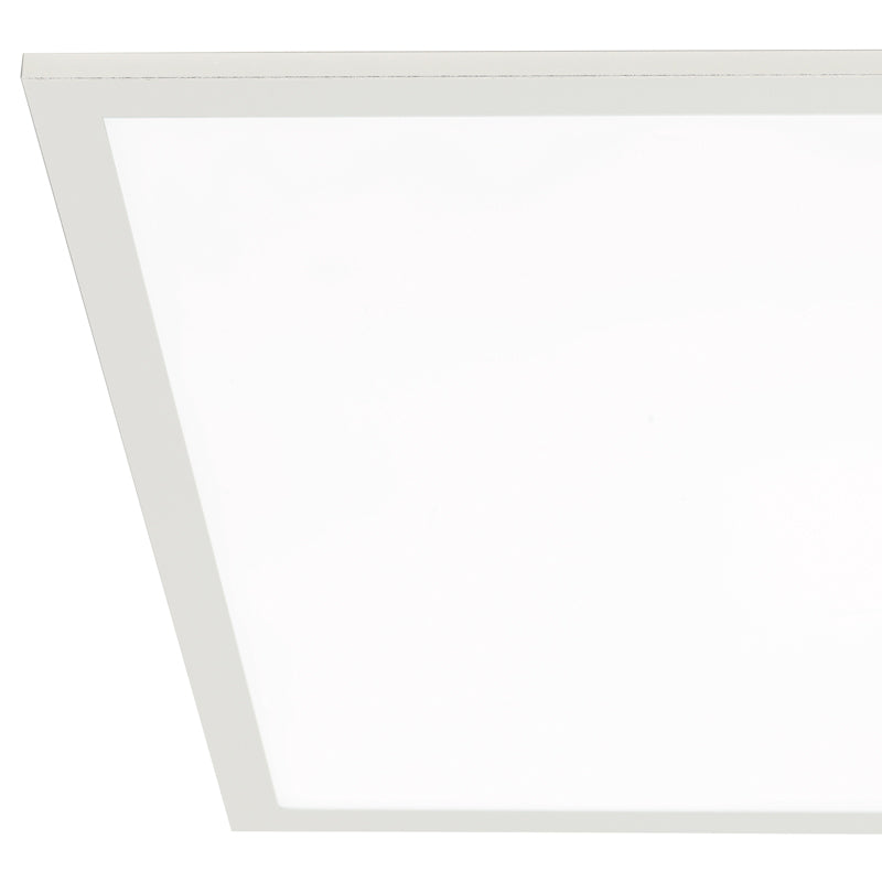 Faretto Incasso Quadrato Alluminio Bianco Controsoffitto Led 40 watt Luce Naturale Intec LED-PANEL-60X60-2