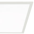 Incasso Cartongesso Faretto Quadrato Alluminio Bianco Led 40 watt Luce Calda Intec LED-PANEL-C-60X60-3