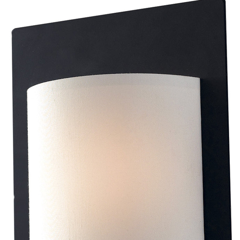 Applique Metallo Nero Paralume Bianco Luce da Lettura Flessibile Led 9 watt Luce Naturale Ambiente LED-POP-BW-3