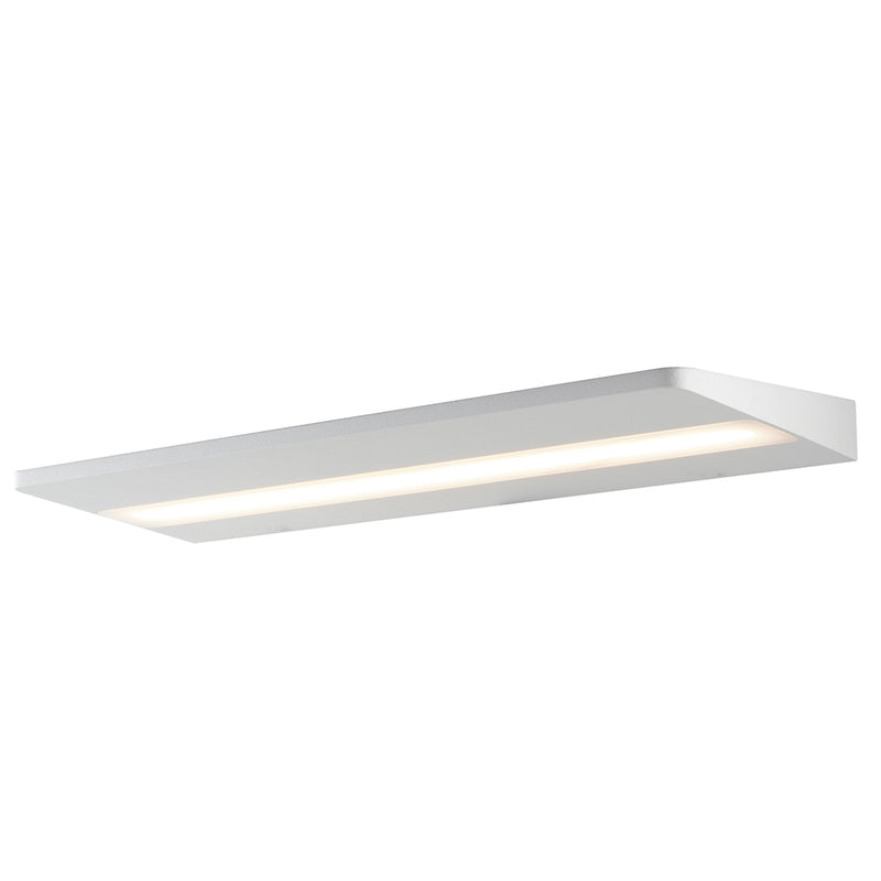 Applique Alluminio Bianco Lampada da Parete Moderna Led 10 watt 4000 kelvin Intec LED-W-GRADO-1