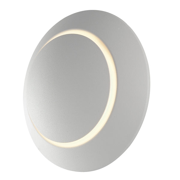 online Applique Tonda Alluminio Bianco Diffusore Movibile Moderna Led 4 watt 4000 K