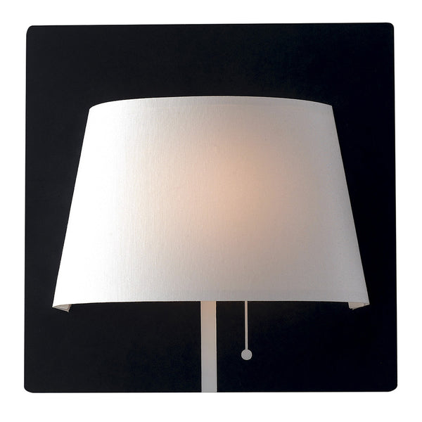 Applique Metallo Nero Paralume Bianco Lampad Moderna Led 6 watt Luce Naturale online