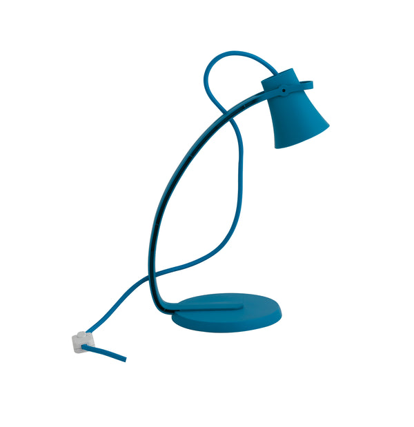 Lume Blu Metallo Plastica Lampada da Lettura Scrivania Led 2,4 watt Luce Naturale online