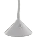 Lume per Scrivania Applique Bianca Metallo Silicone Lampada Led 3 watt Luce Naturale Ambiente LEDT-NEWTON-2